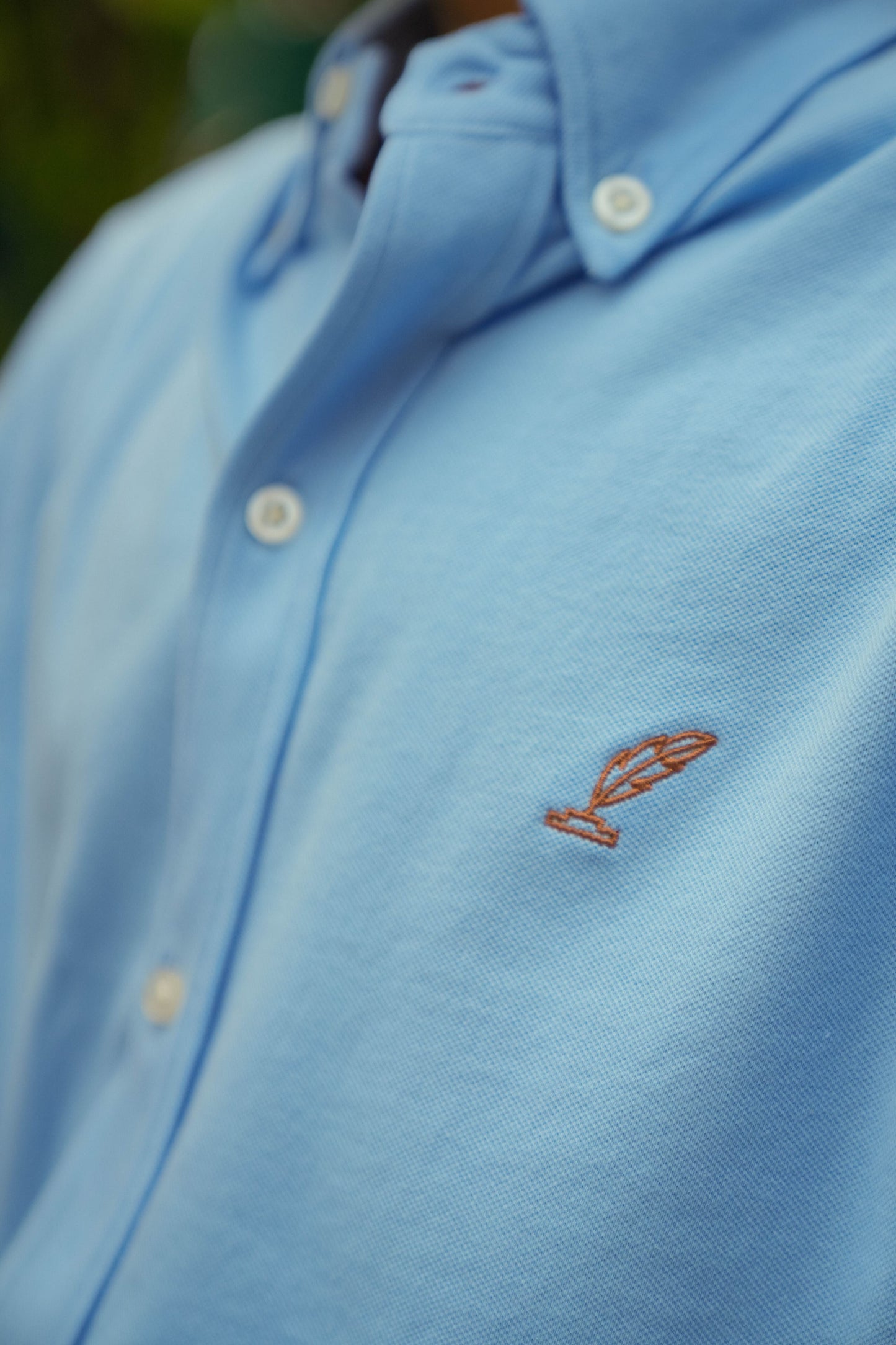 Sky blue Luxe Mens Shirt