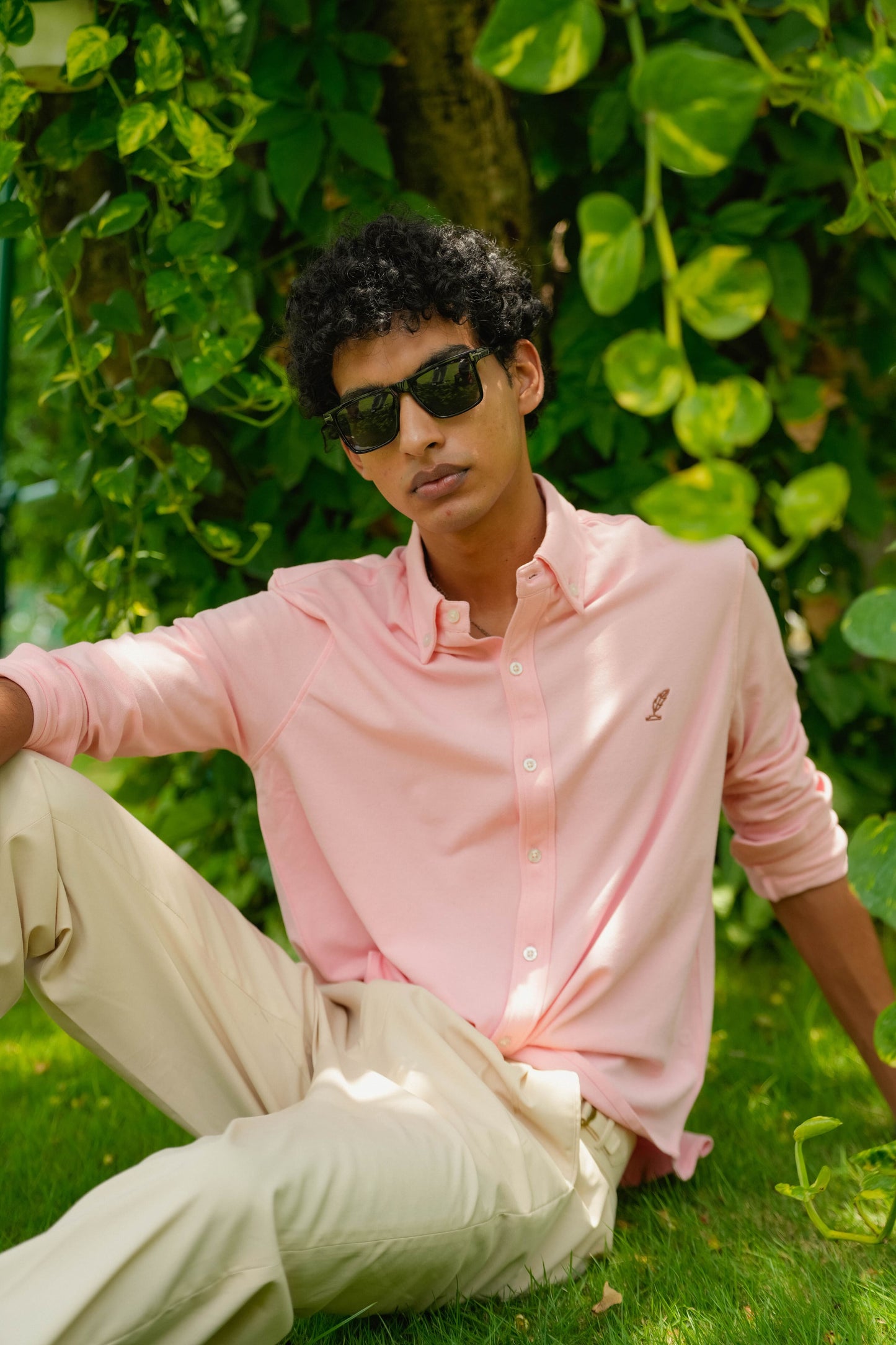 Pink Luxe Mens Shirt