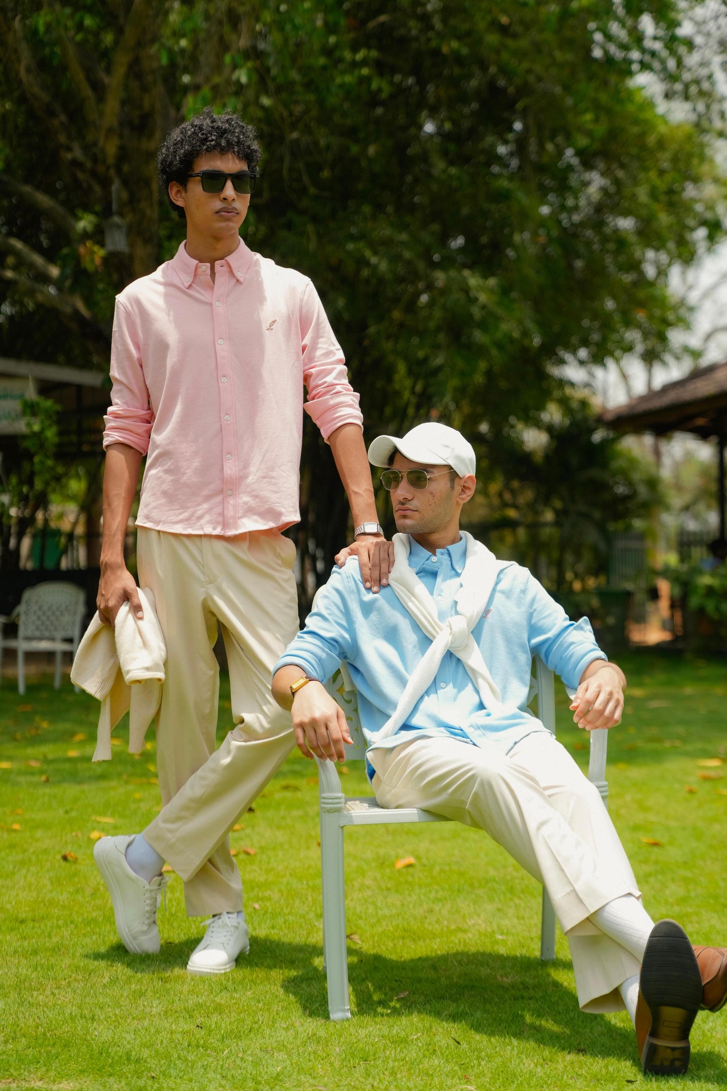Sky blue Luxe Mens Shirt