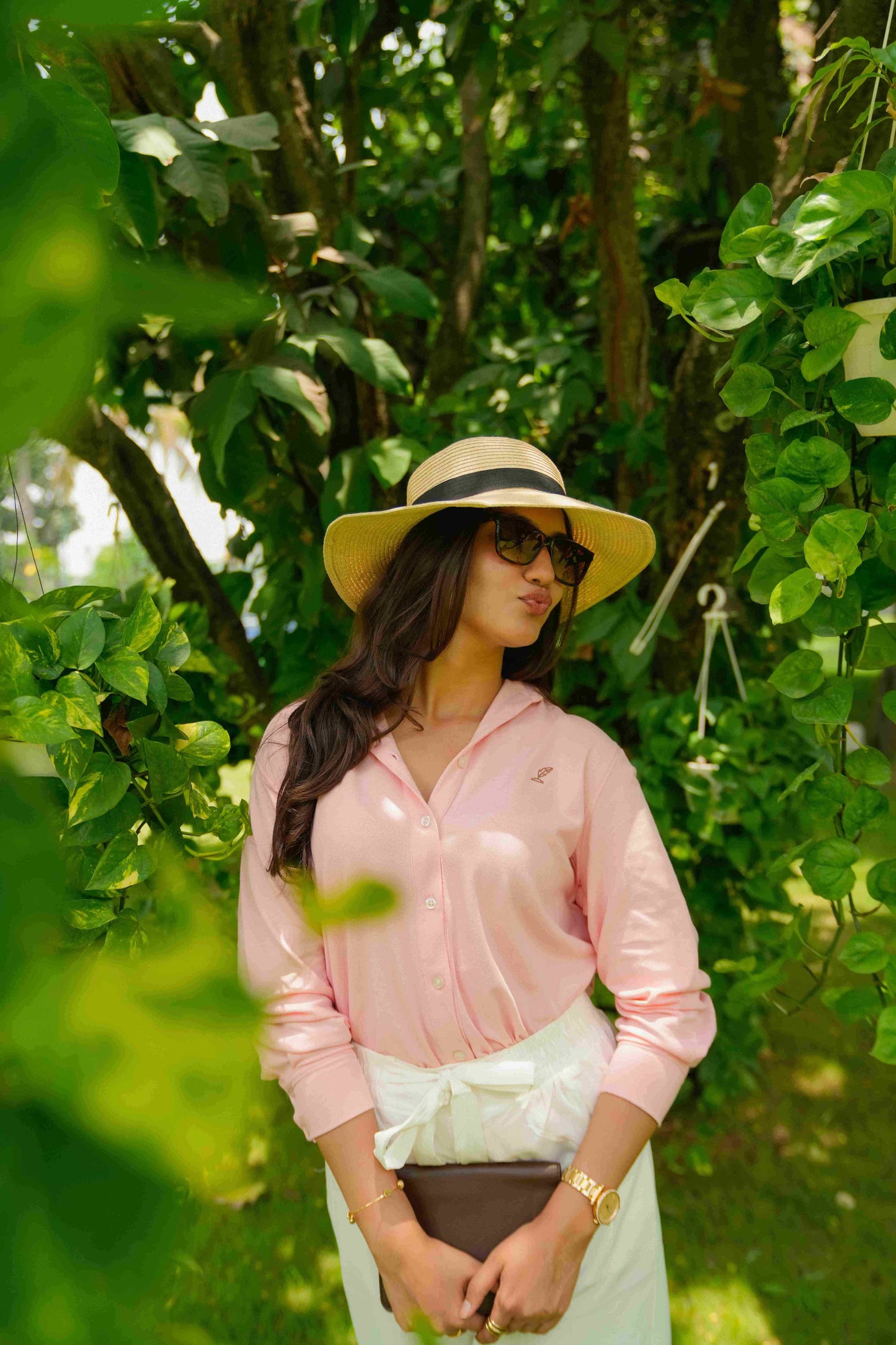 Pink Luxe Womens Shirt
