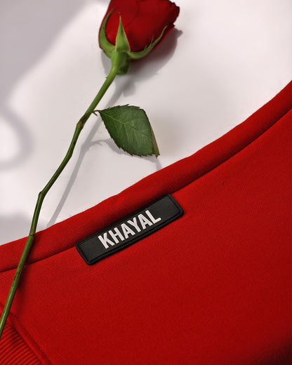 Winter Ka Khayal Hoodie (Red)
