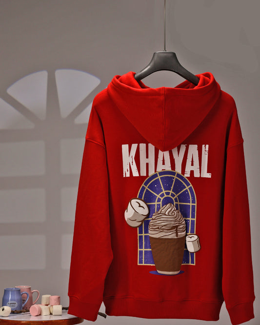 Winter Ka Khayal Hoodie (Red)