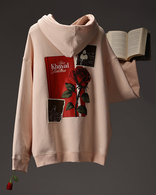 Apna Khayal Rakhna Hoodie (Pink)