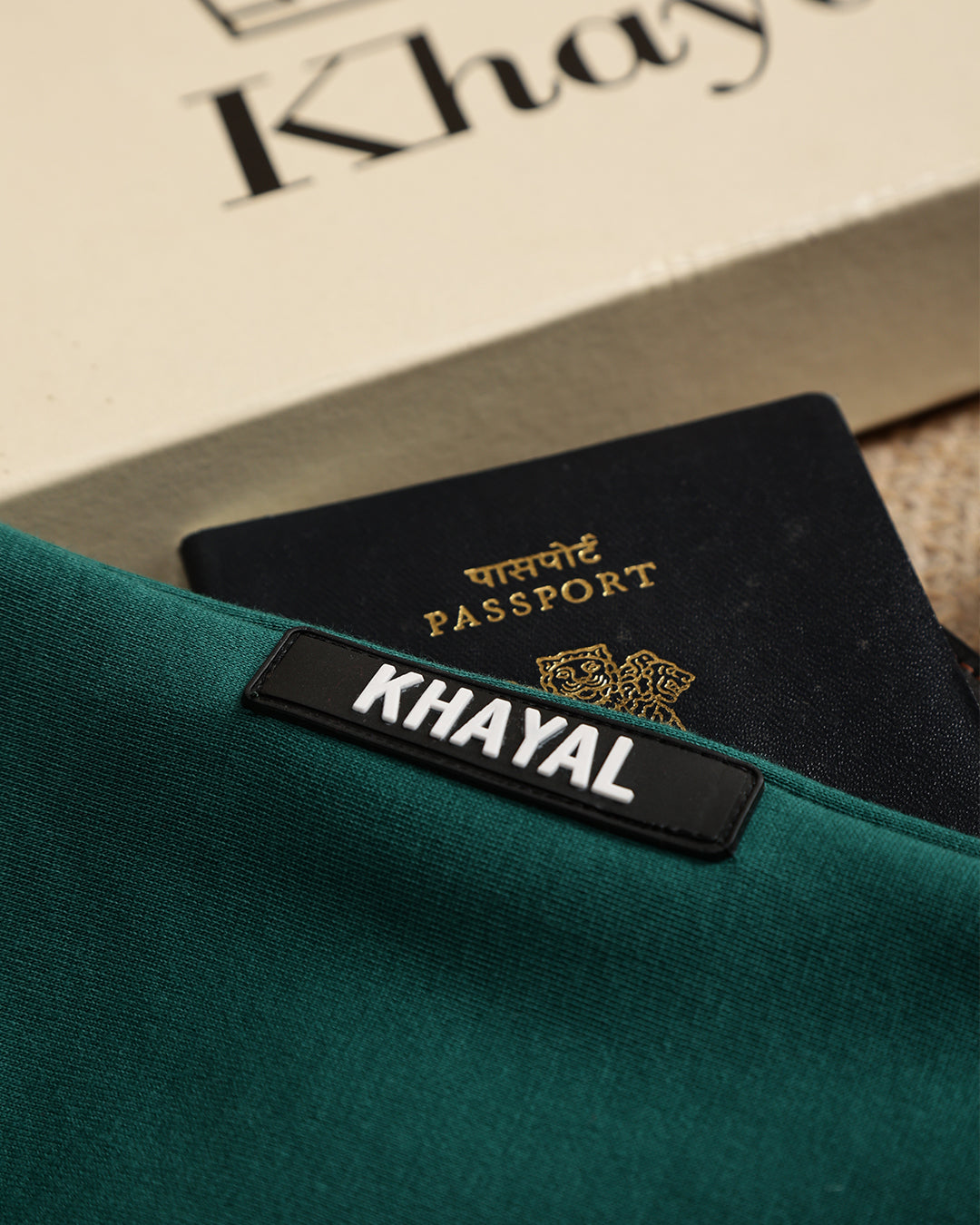 Khayal Safar Passport Hoodie (Green)
