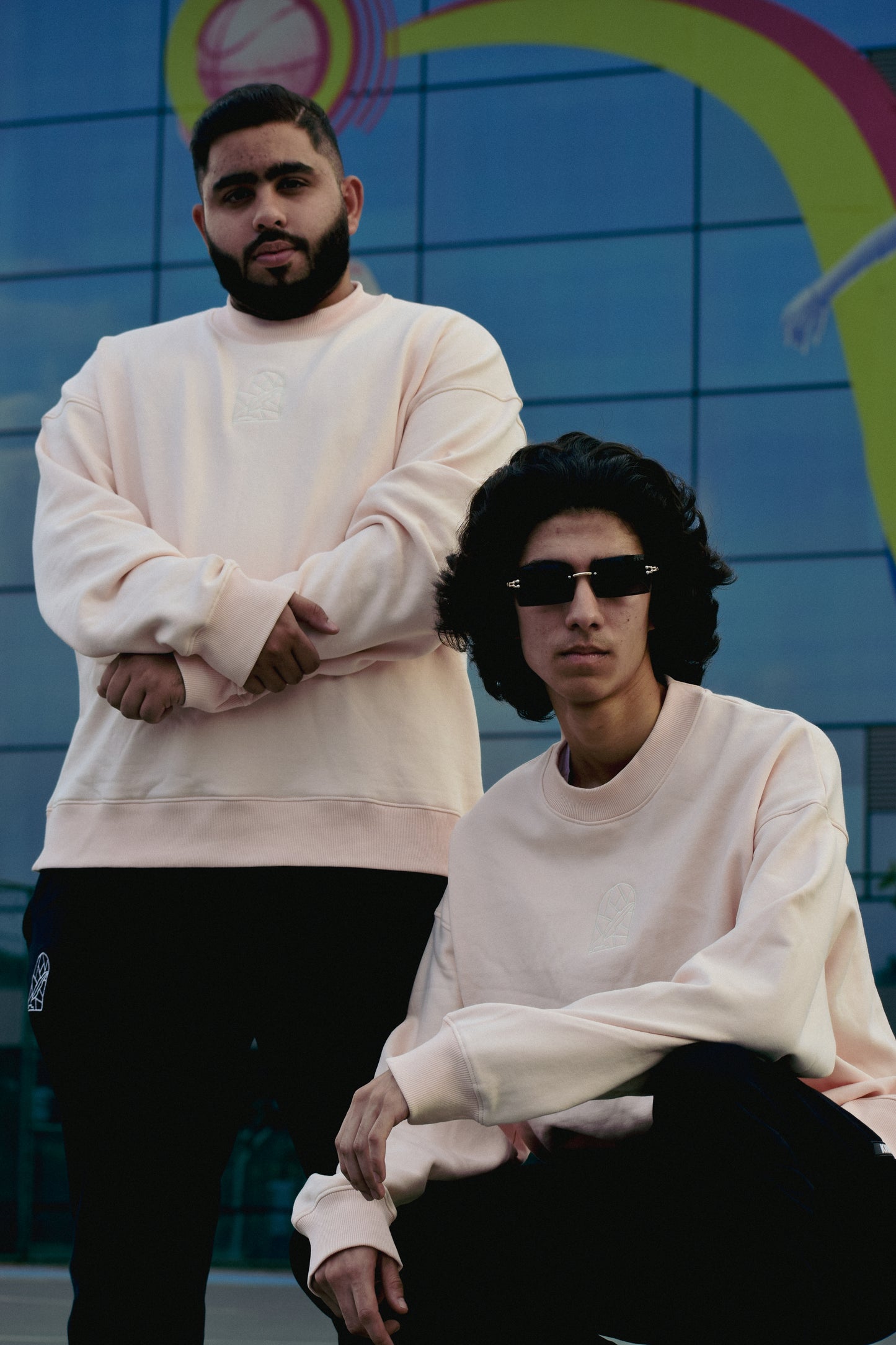 Pink Solid Sweatshirt