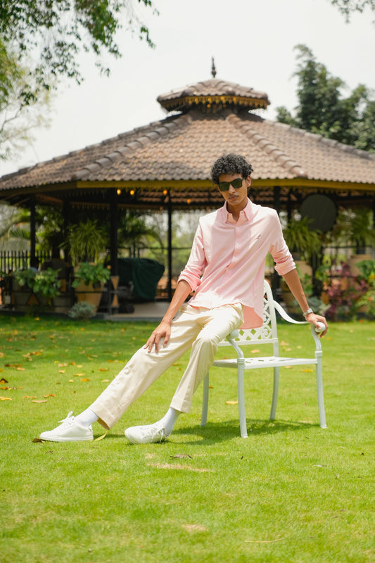 Pink Luxe Mens Shirt