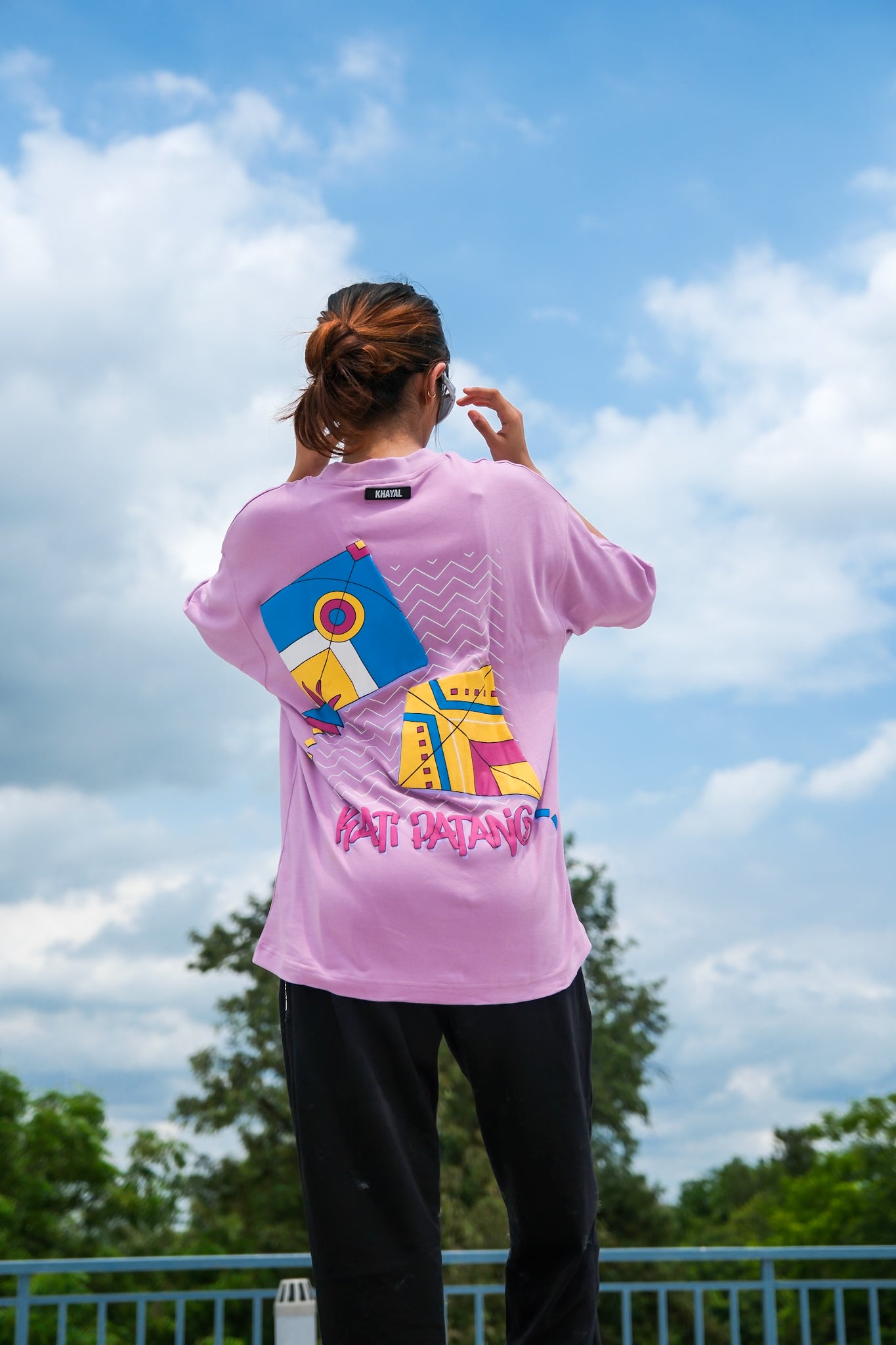 Kati Patang T-shirt (Lavender)