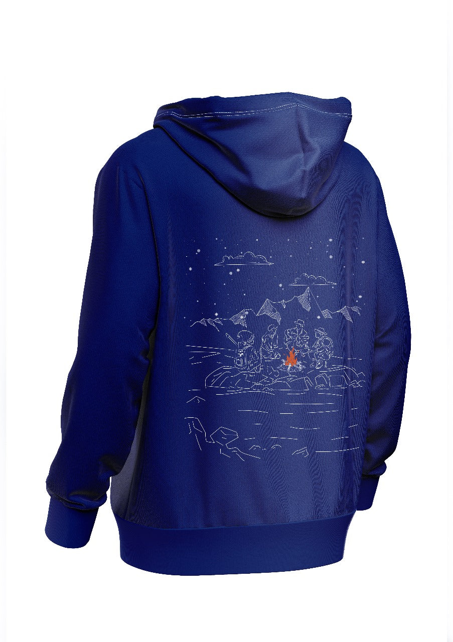 Starry Night Hoodie (Navy Blue)